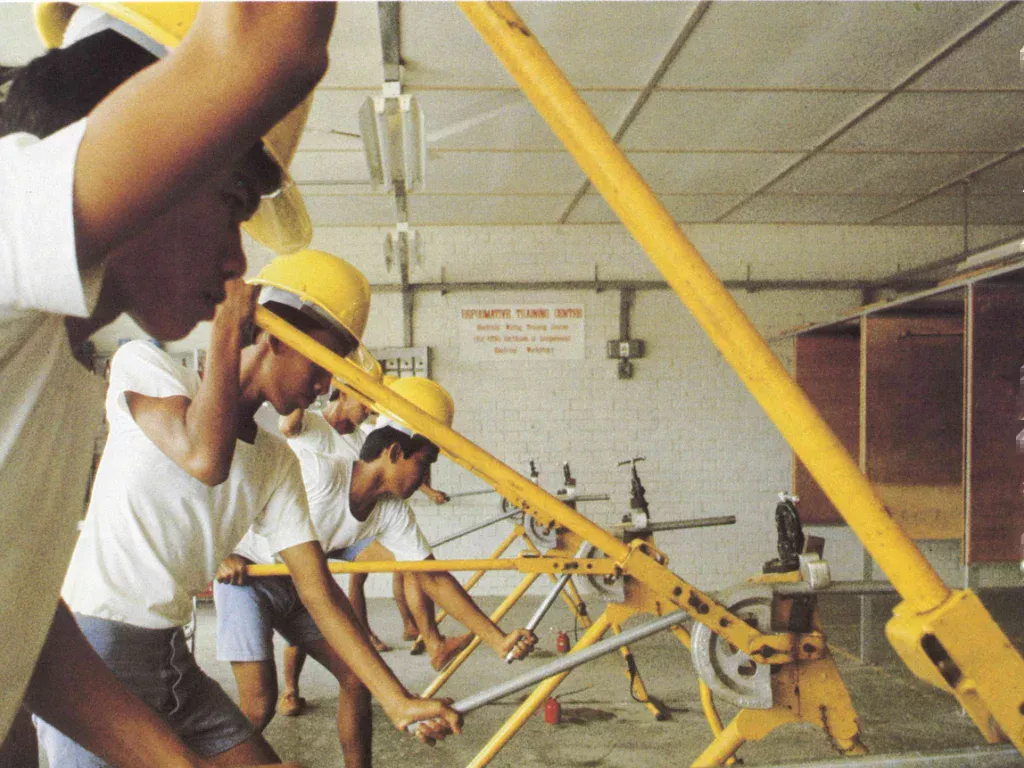 Vocational training 1982