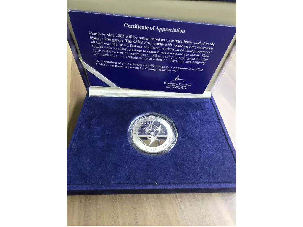 SARS outbreak support 2003